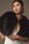 Unreal Fur Love A Fur Bolero In Black