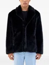 Unreal Fur Lupin Jacket In Blue