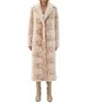 Unreal Fur Montmartre Coat In Blonde In Brown