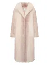 Unreal Fur Plains Coat In Neutral