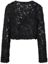 Unreal Fur Rosa Jacket In 黑色