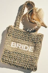 Unreal Fur Ruf By  Bride Straw Bag