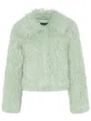 Unreal Fur Saint Tropez Jacket In Green