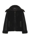 Unreal Fur Symbiosis Jacket In Black