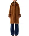 Unreal Fur Timeless Coat In Brown