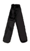 Unreal Fur West End Scarf In Black