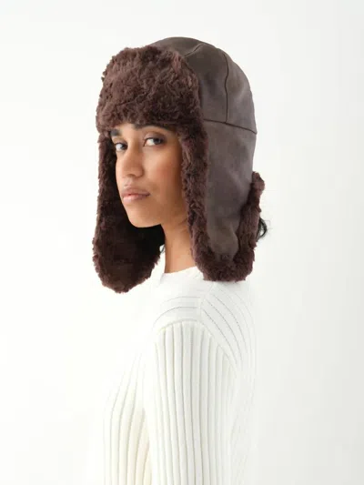 Unreal Fur Women's Amelia Hat In Aged Brown