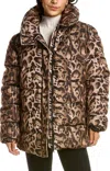 Unreal Fur Women's Huff And Puff Jacket In Leopard In Multi