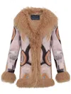 Unreal Fur Yawarr Faux-fur Coat In Pink