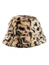 Unreal Fur Yeoman Faux-fur Bucket Hat In Neutrals