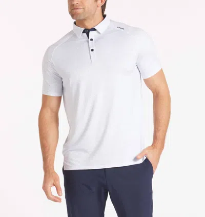 Unrl Cayman Polo In White-navy In Multi
