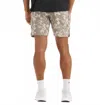 Unrl Stride Shorts In Desert Shatter Camo In Gray
