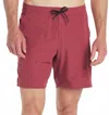 Unrl Stride Shorts In Red Rock In Red