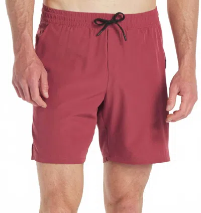 Unrl Stride Shorts In Red Rock