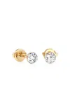 Unsaid 18k Yellow Gold Bubble Essence Diamond Earrings