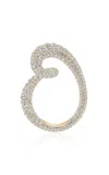 Unsaid 18k Yellow Gold Whirlwind Full Pavé Ring