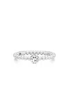Unsaid Bubble Essence 18k White Gold Diamond Ring