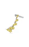 Unsaid Phoenix Wing 18k White Gold Diamond Ear Cuff
