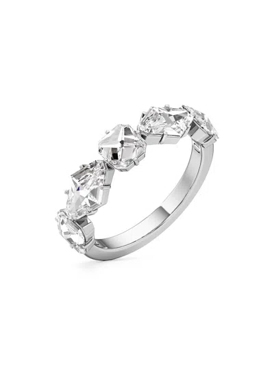 Unsaid Women's Armor 18k White Gold & 1.47 Tcw Lab-grown Diamond Ring In Metallic