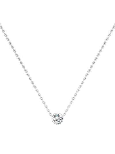 Unsaid Women's Bubble 18k White Gold & 1.23 Tcw Lab-grown Diamond Pendant Necklace