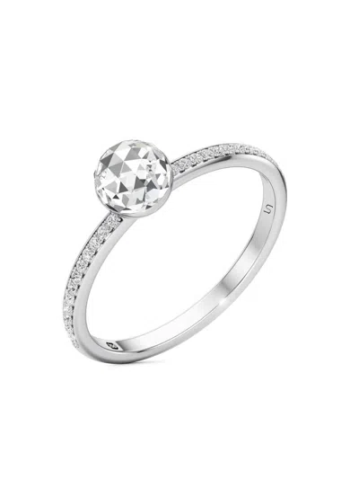 Unsaid Women's Bubble 18k White Gold & 1.39 Tcw Lab-grown Diamond Ring In Metallic