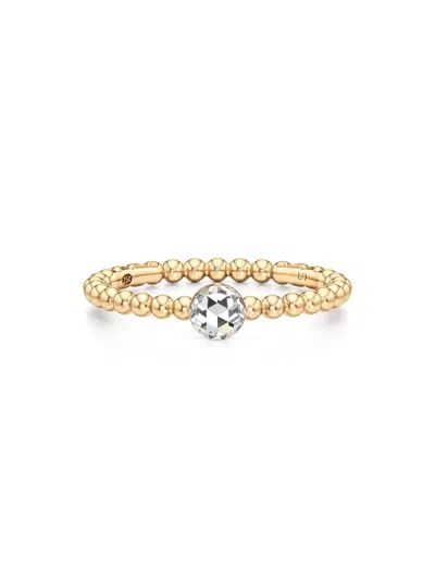 Unsaid Women's Bubble 18k Yellow Gold & 0.59 Tcw Lab-grown Diamond Ring