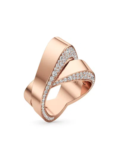 Unsaid Women's Infinite 18k Rose Gold & 2.01 Tcw Lab-grown Diamond Ring
