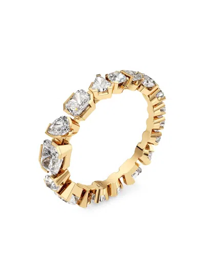 Unsaid Women's Meta 18k Yellow Gold & 1.95 Tcw Lab-grown Diamond Ring