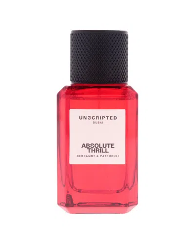 Unscripted Unisex 1.7oz Absolute Thrill Edp