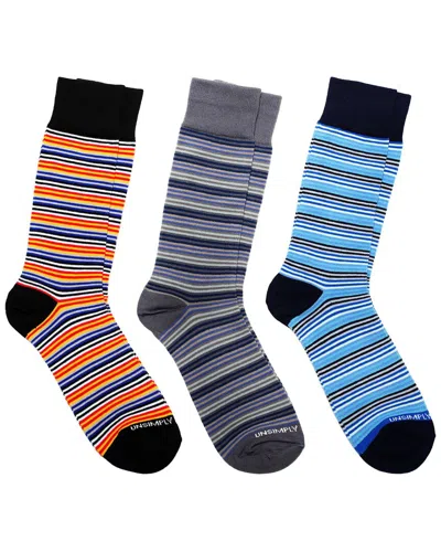 Unsimply Stitched 3-pack Men's Crew Socks In Multi