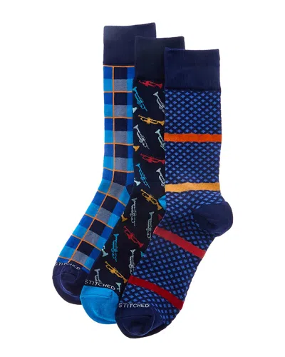 Unsimply Stitched 3pk Crew Socks
