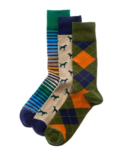 Unsimply Stitched 3pk Crew Socks
