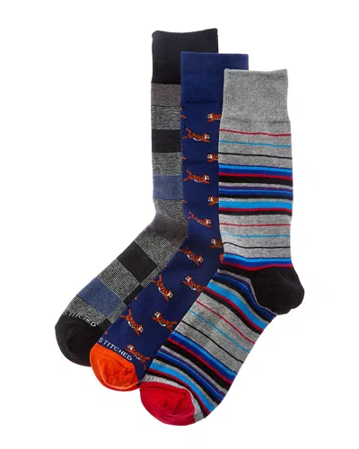 Unsimply Stitched 3pk Crew Socks