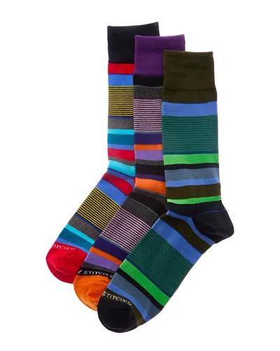 Unsimply Stitched 3pk Crew Socks