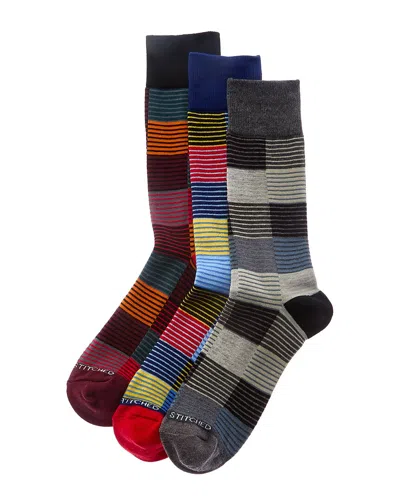 Unsimply Stitched 3pk Crew Socks