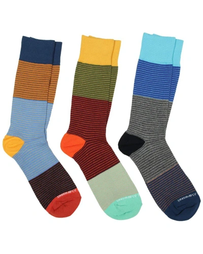 Unsimply Stitched 3pk Crew Socks In Multi