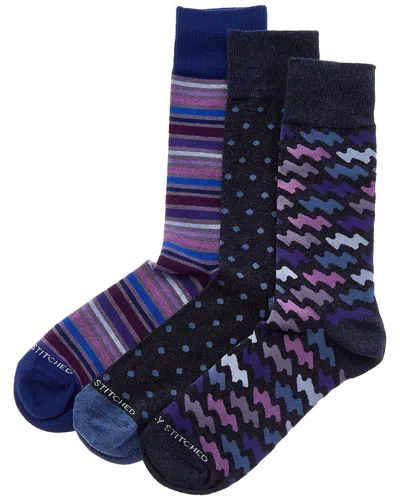 UNSIMPLY STITCHED UNSIMPLY STITCHED 3PK SOCKS