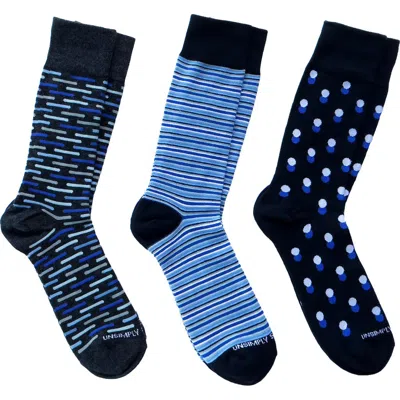 Unsimply Stitched Assorted 3-pack Crew Socks