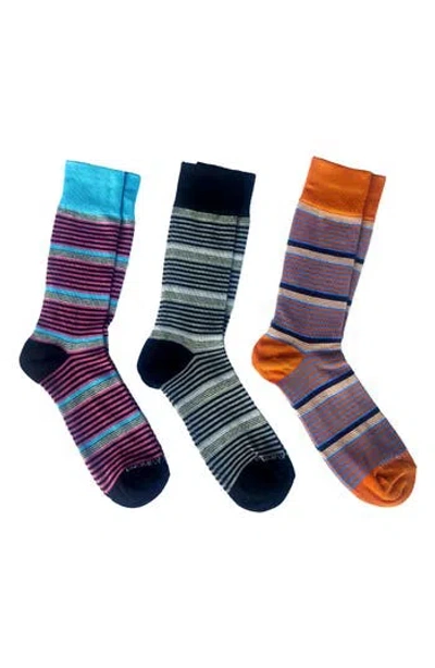 Unsimply Stitched Assorted 3-pack Crew Socks