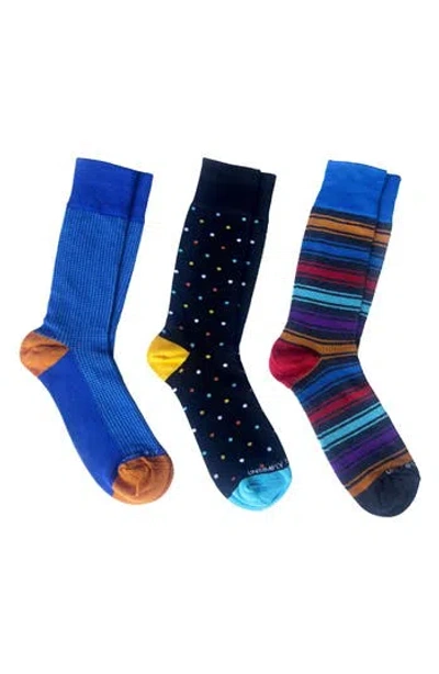 Unsimply Stitched Assorted 3-pack Crew Socks