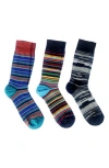 Unsimply Stitched Assorted 3-pack Crew Socks
