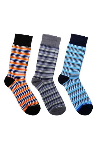 Unsimply Stitched Assorted 3-pack Of Crew Socks In Multi