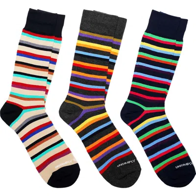 Unsimply Stitched Assorted 3-pack Of Crew Socks In Multi
