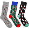 Unsimply Stitched Assorted 3-pack Of Crew Socks In Multi