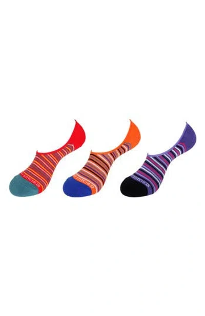 Unsimply Stitched Assorted 3-pack No Show Socks In Multi