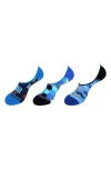 Unsimply Stitched Assorted 3-pack No Show Socks In Multi