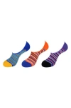 Unsimply Stitched Assorted 3-pack No Show Socks In Multi