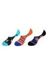 Unsimply Stitched Assorted 3-pack No Show Socks In Multi