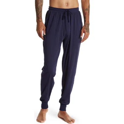 Unsimply Stitched Lightweight Lounge Pants In Navy