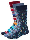 UNSIMPLY STITCHED MEN'S 3-PACK CREW SOCKS SET